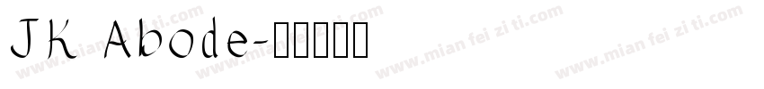 JK Abode字体转换